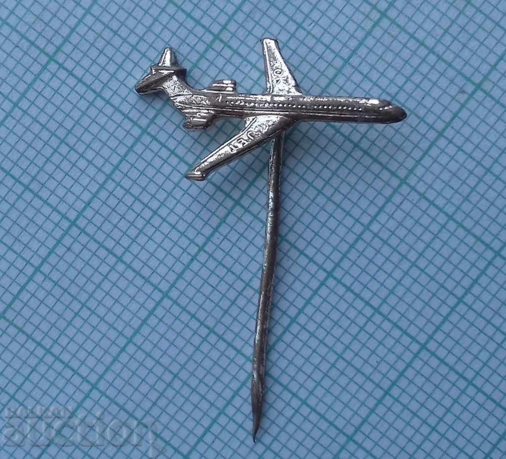 10531 Badge - Czechoslovak Airline CSA JET with price 1.50 BGN | € 0.77 10531 Badge - Czechoslovak Airline CSA JET with price 1.50 BGN | € 0.77