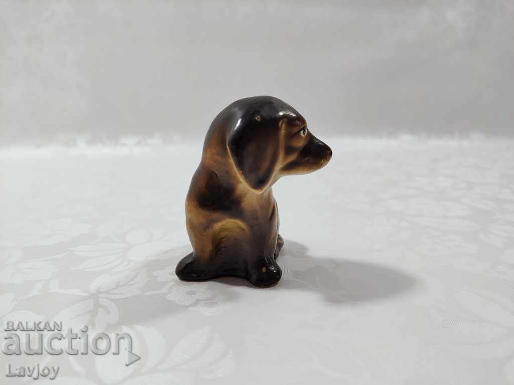 Figurină de câine vechi din ceramică - 6 Figurină de câine vechi din ceramică - 6