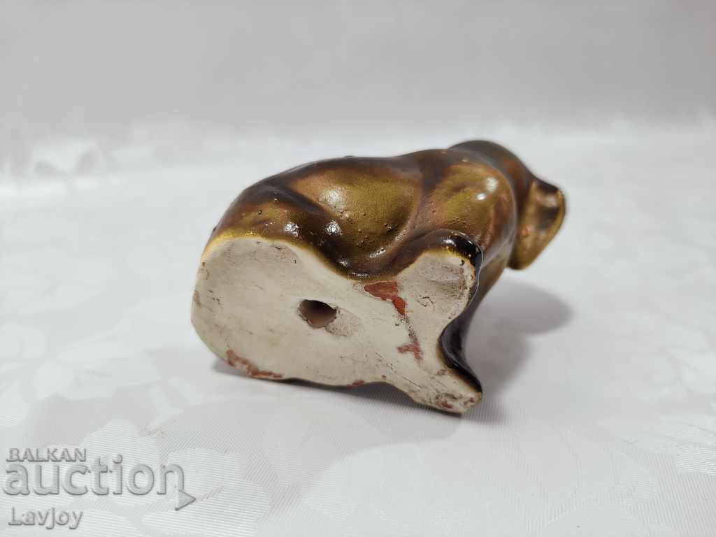 Figurină de câine vechi din ceramică - 7 Figurină de câine vechi din ceramică - 7