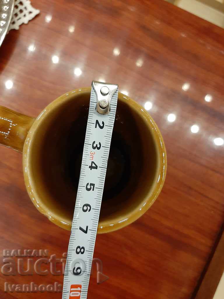 Ceramic beer mug 0.3 collector's - 6