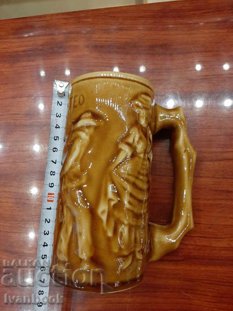 Ceramic beer mug 0.3 collector's - 7