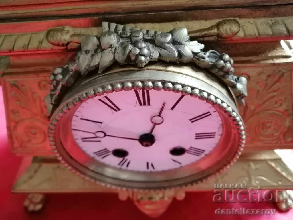 Delivery of Beautiful Old French BAROQUE Fireplace Clock