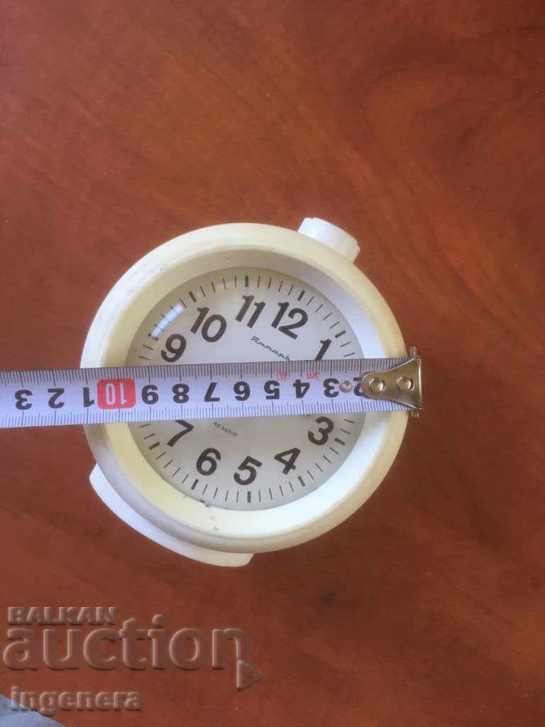 ЧАСОВНИК НАСТОЛЕН ЯНТАР СССР РАБОТИ с цена 8.00 лв. | € 4.09 ЧАСОВНИК НАСТОЛЕН ЯНТАР СССР РАБОТИ с цена 8.00 лв. | € 4.09