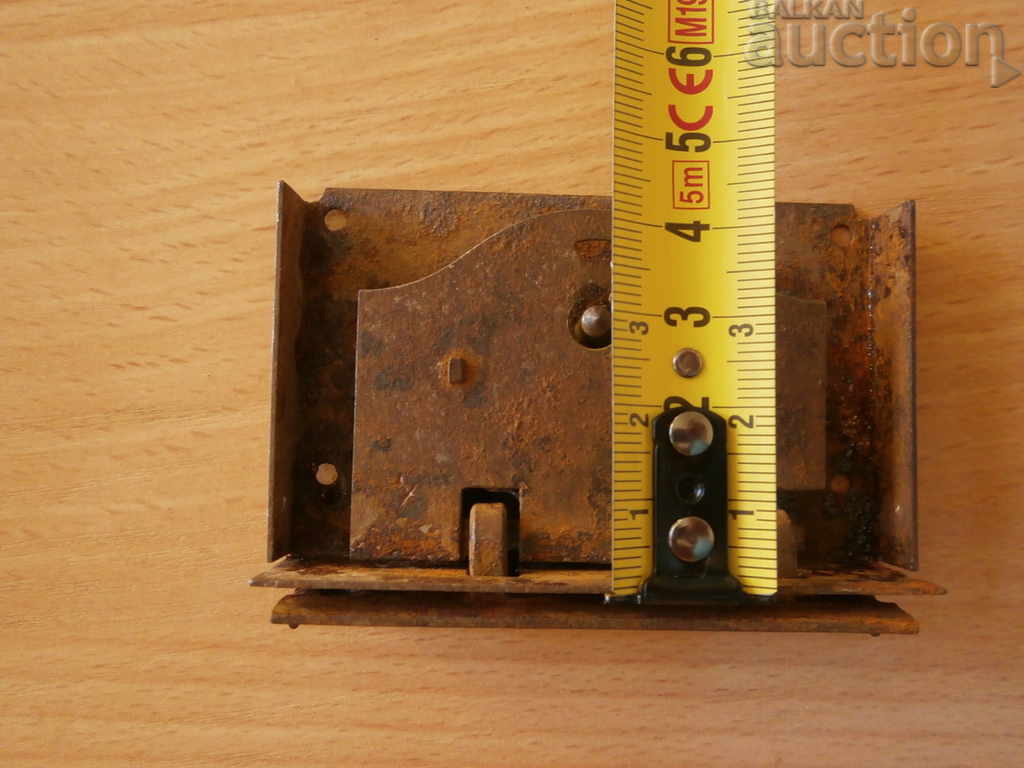 lock lock from antique chest of drawers - 7
