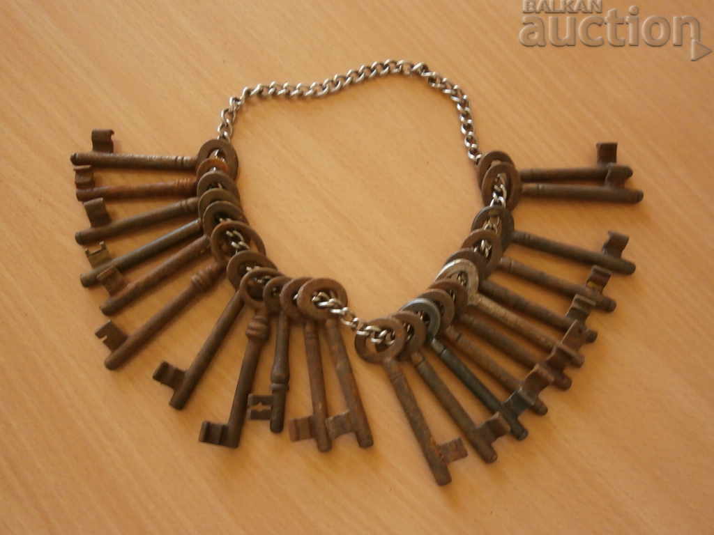 Antique key lock latch lot 22 pieces with price 45.00 BGN | € 23.01 Antique key lock latch lot 22 pieces with price 45.00 BGN | € 23.01