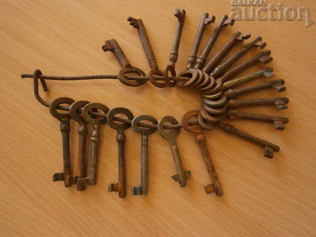 Παράδοση Παλαιά κλειδαριά αντίκες κλειδαριά 20 τεμάχια Παράδοση Παλαιά κλειδαριά αντίκες κλειδαριά 20 τεμάχια