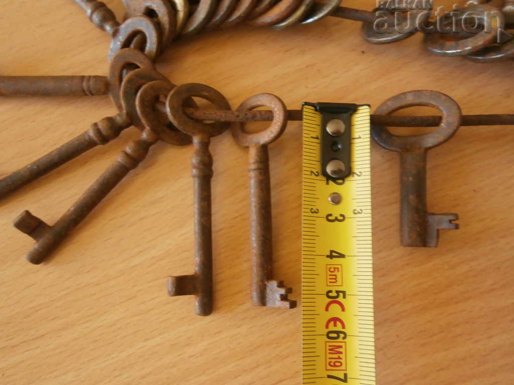 Παλαιά κλειδαριά αντίκες κλειδαριά 20 τεμάχια - 6 Παλαιά κλειδαριά αντίκες κλειδαριά 20 τεμάχια - 6