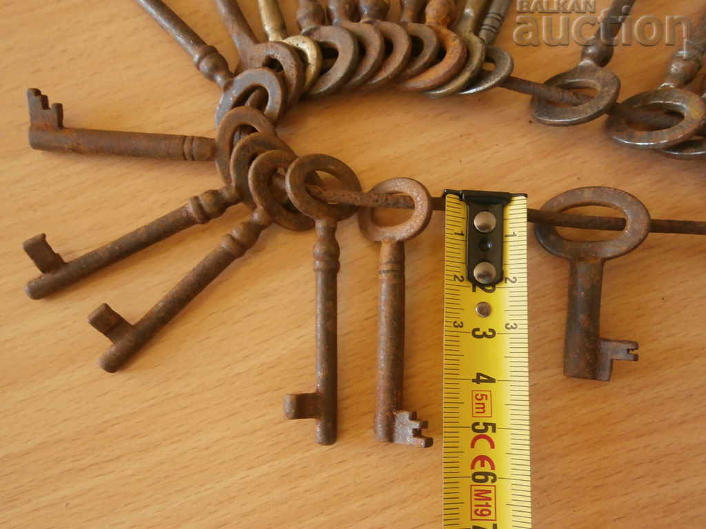 Παλαιά κλειδαριά αντίκες κλειδαριά 20 τεμάχια - 7 Παλαιά κλειδαριά αντίκες κλειδαριά 20 τεμάχια - 7