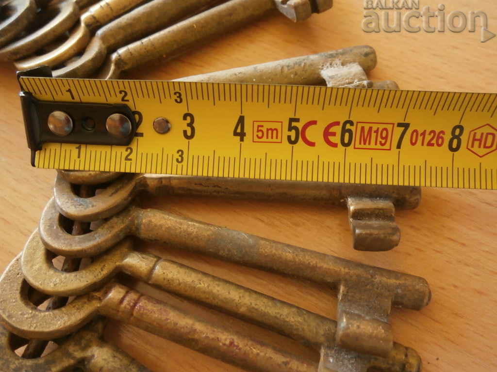 Παράδοση Παλαιά κλειδαριά αντίκες κλειδαριά 23 κομμάτια χάλκινο Παράδοση Παλαιά κλειδαριά αντίκες κλειδαριά 23 κομμάτια χάλκινο