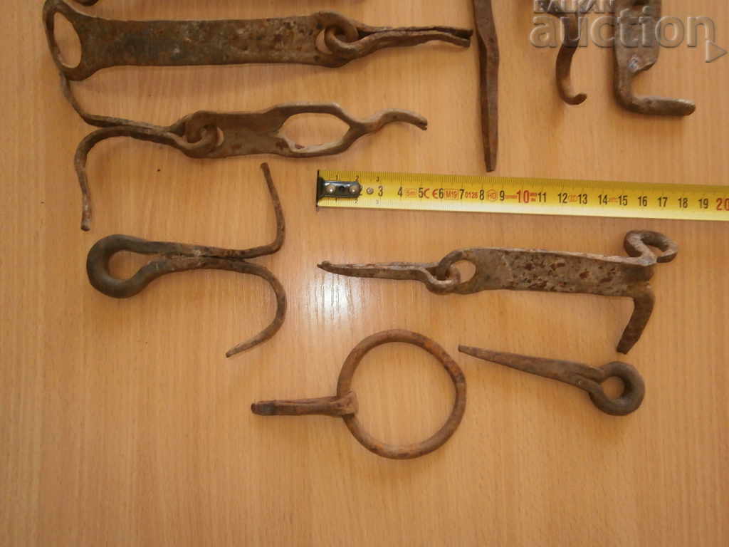 Παλιά κλειδαριά κλειδαριά σφυρήλατου σιδήρου πρωτόγονη κλειδαριά - 5 Παλιά κλειδαριά κλειδαριά σφυρήλατου σιδήρου πρωτόγονη κλειδαριά - 5