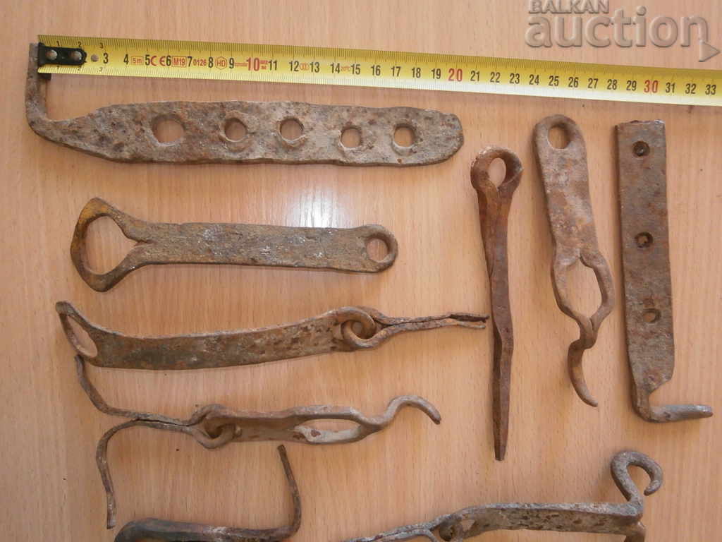 Παλιά κλειδαριά κλειδαριά σφυρήλατου σιδήρου πρωτόγονη κλειδαριά - 7 Παλιά κλειδαριά κλειδαριά σφυρήλατου σιδήρου πρωτόγονη κλειδαριά - 7