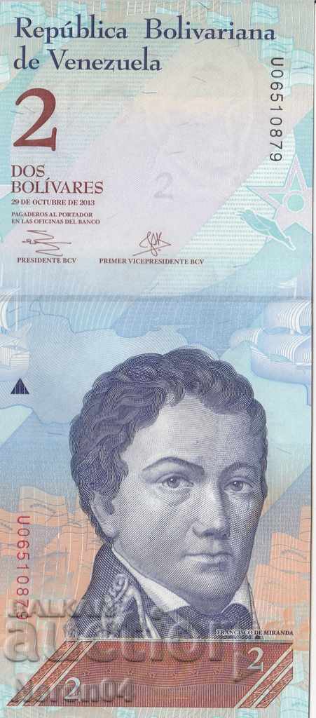 2 Bolivaria 2013, Venezuela with price 1.99 BGN | € 1.02