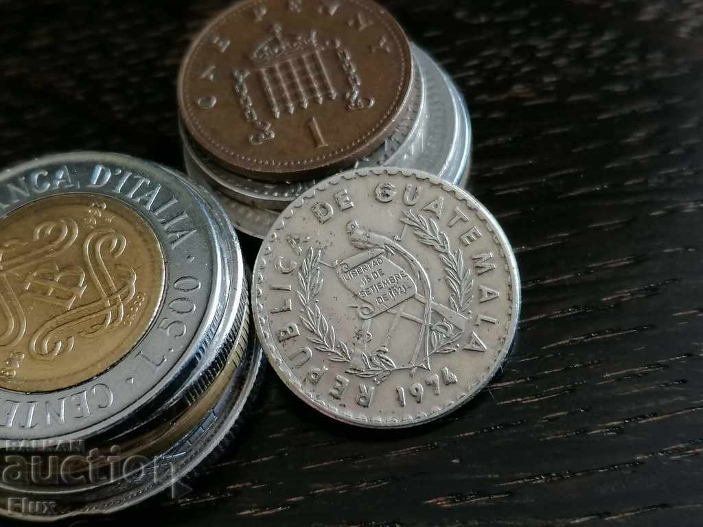Coin - Guatemala - 10 centavos 1974 with price 4.75 BGN | € 2.43 Coin - Guatemala - 10 centavos 1974 with price 4.75 BGN | € 2.43