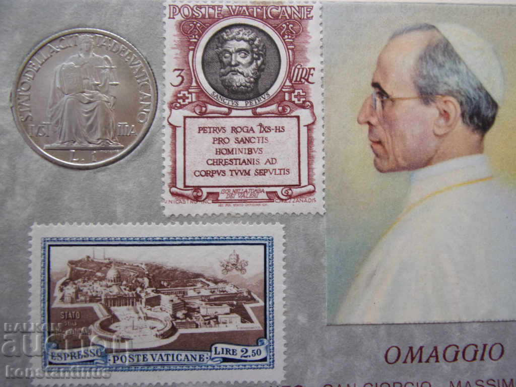 Vatican Set 1 and 2 Leary 1942 UNC Rare with price € 38.35 | 75.01 BGN