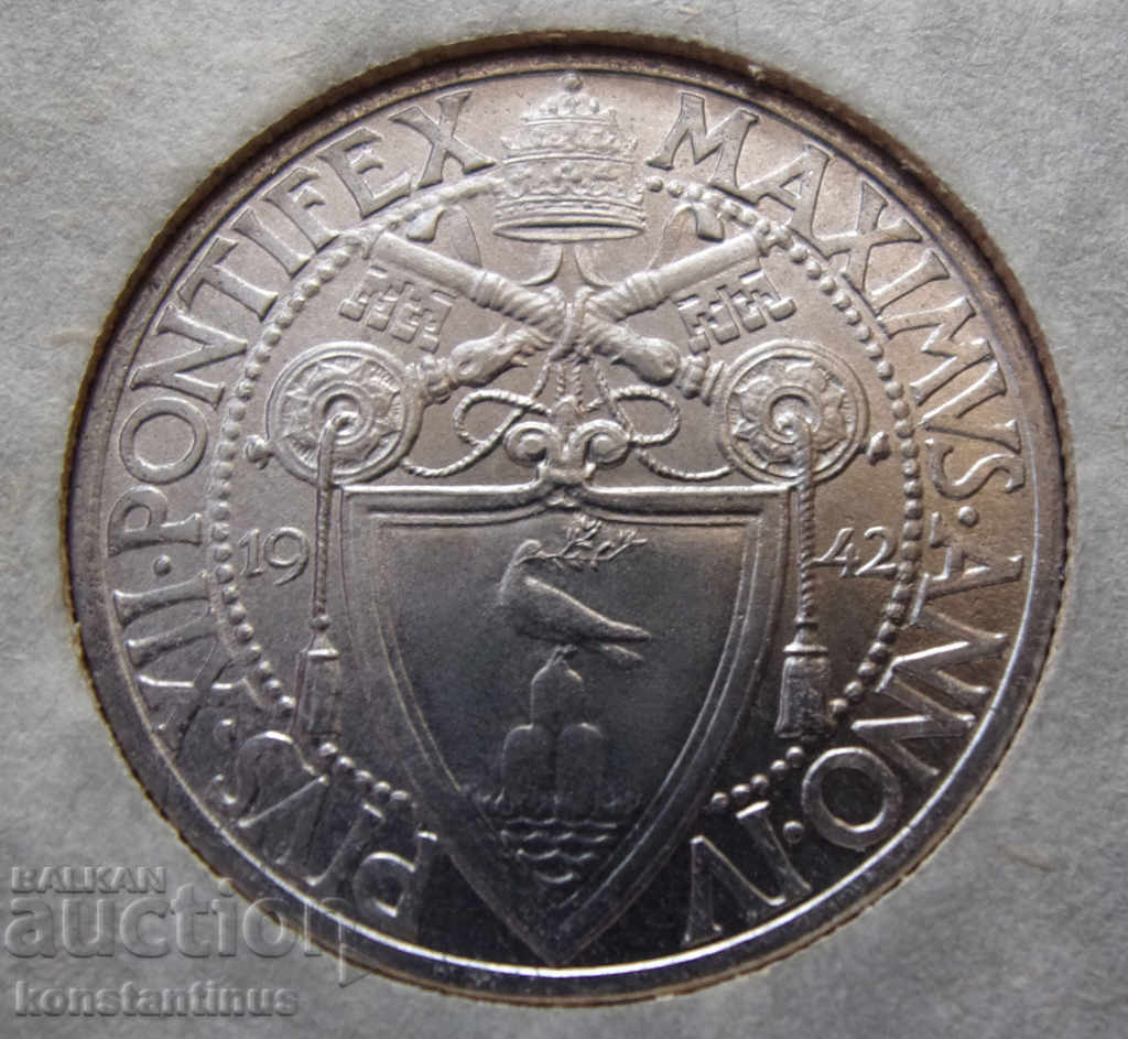 Vatican Set 1 and 2 Leary 1942 UNC Rare - 5