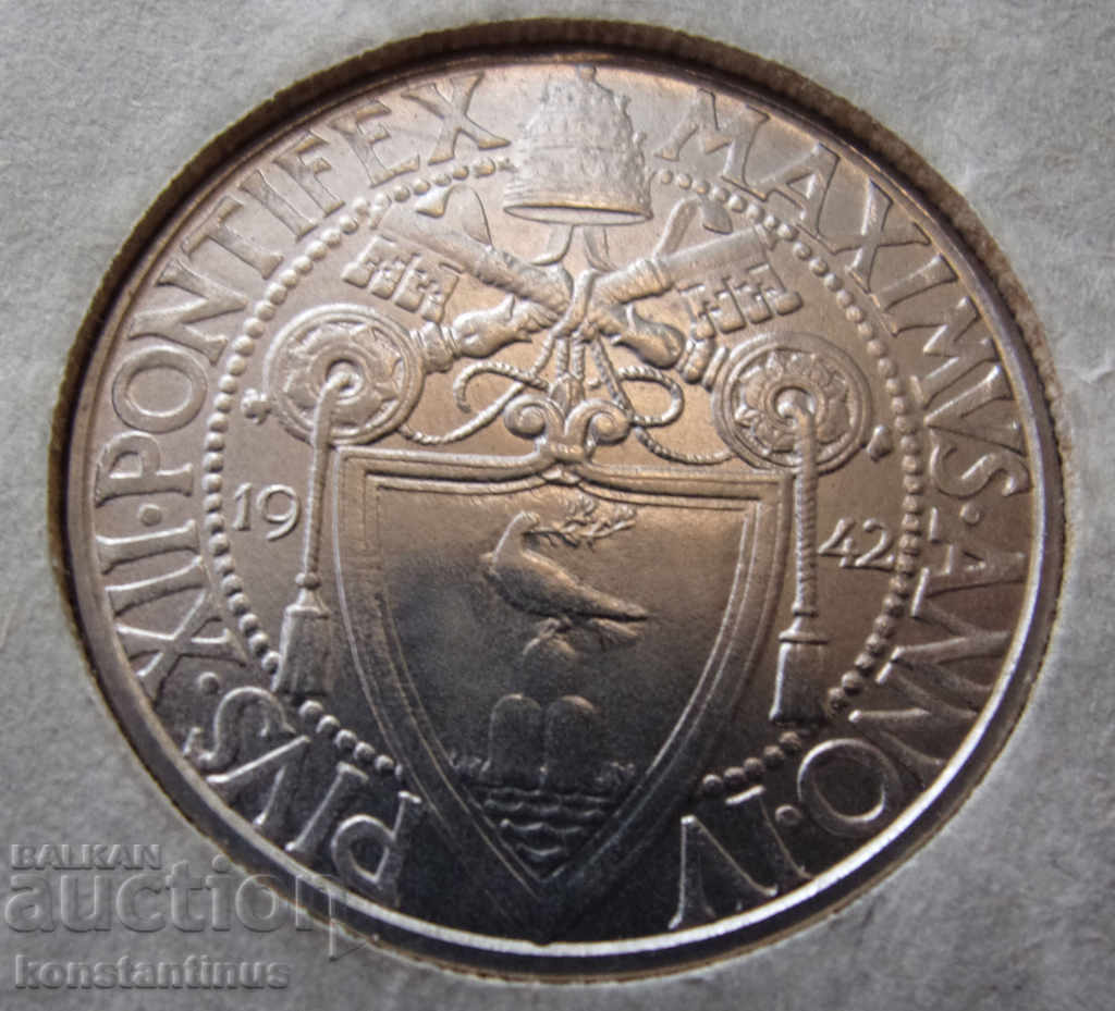 Vatican Set 1 and 2 Leary 1942 UNC Rare - 6