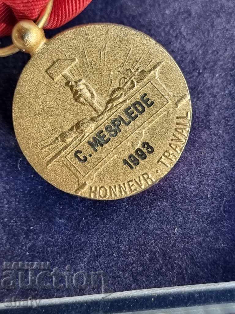 Delivery of French medal. Order Delivery of French medal. Order