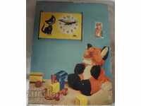 Стар стенен детски часовник