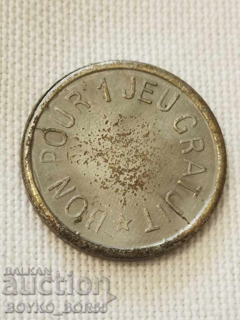 Extremely Rare Belgian Antique Game Token with price 29.00 BGN | € 14.83 Extremely Rare Belgian Antique Game Token with price 29.00 BGN | € 14.83