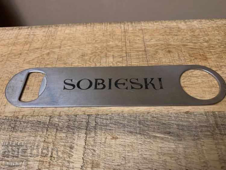 Old, retro, vintage opener - SOBIESKI with price 2.00 BGN | € 1.02 Old, retro, vintage opener - SOBIESKI with price 2.00 BGN | € 1.02