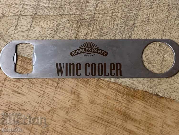 Collectible vintage opener-WINE COOLER