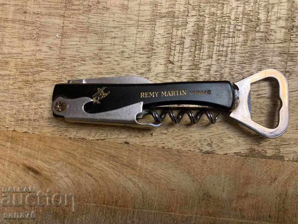 Collectible vintage corkscrew opener - Remy Martin