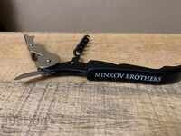 Deschizător de tirbușon vechi, retro, de epocă