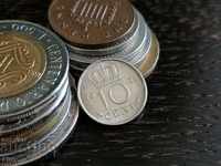 Монета - Холандия - 10 цента | 1963г.