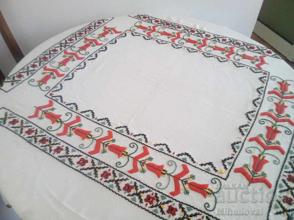 Καλύμμα κρεβατιού με κέντημα 120/135 εκ - 5 Καλύμμα κρεβατιού με κέντημα 120/135 εκ - 5