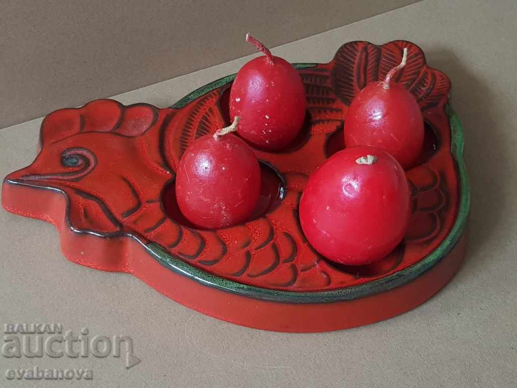 Auction Candlestick Easter handmade original for Easter Auction Candlestick Easter handmade original for Easter