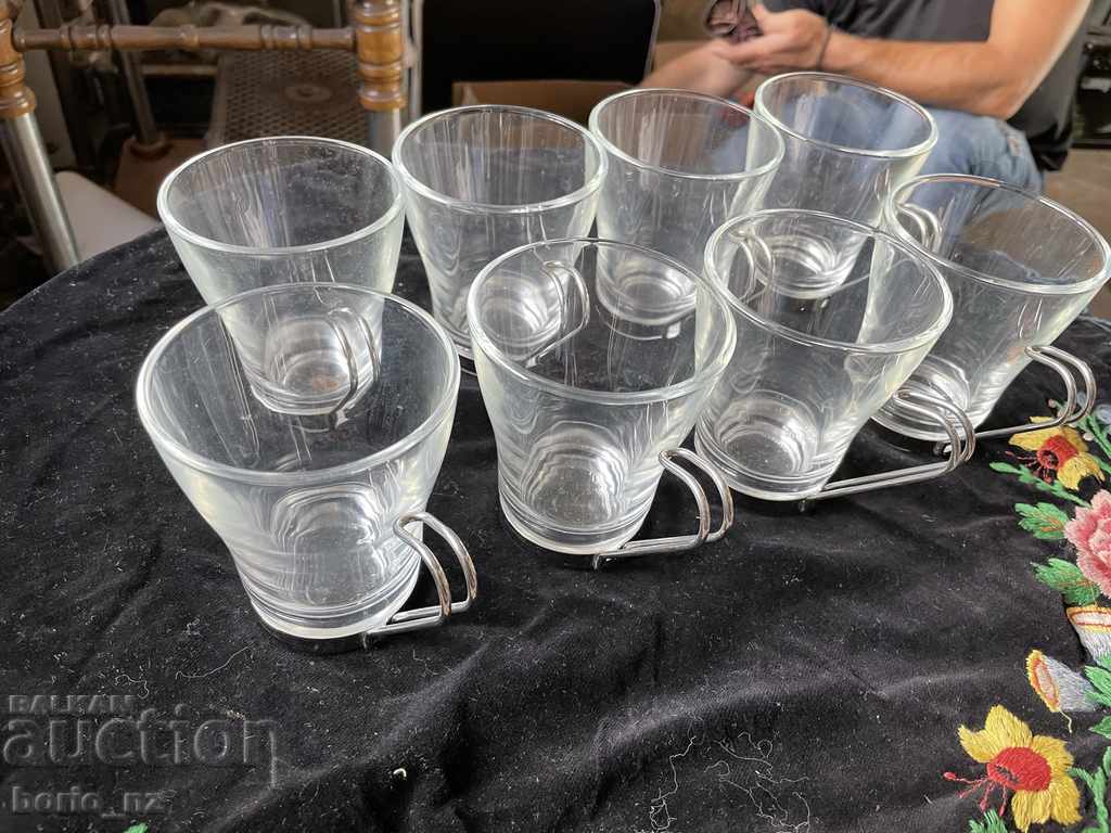 10672. SERVICE TEA CUPS FIRE-RESISTANT ITALY ITALY with price 22.00 BGN | € 11.25 10672. SERVICE TEA CUPS FIRE-RESISTANT ITALY ITALY with price 22.00 BGN | € 11.25