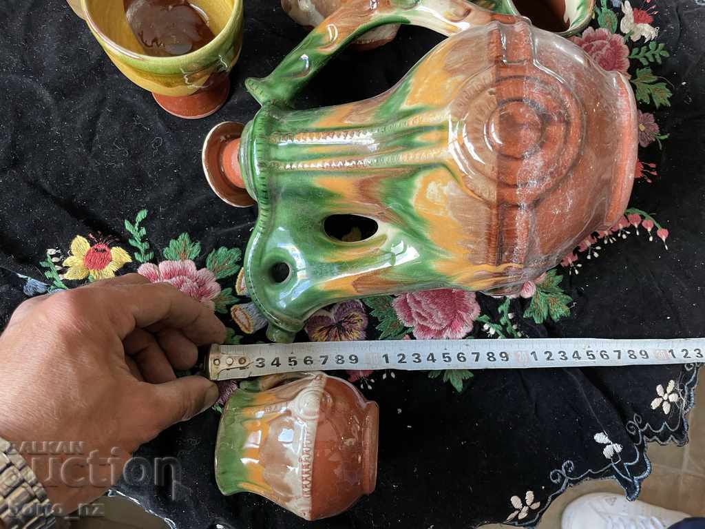 Delivery of 10681. WINE SERVICE GLAZING CERAMICS