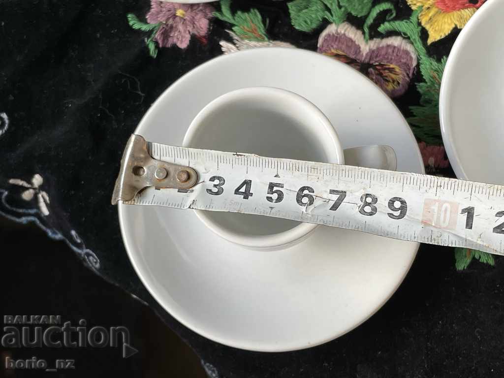 10693. COFFEE SERVICE PORCELAIN MARKED - 6 10693. COFFEE SERVICE PORCELAIN MARKED - 6