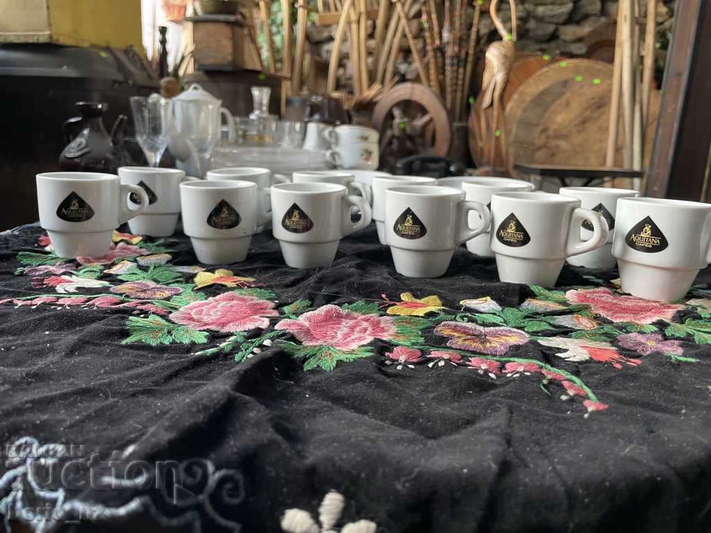 10694. COFFEE SERVICE PORCELAIN MARKED - 7