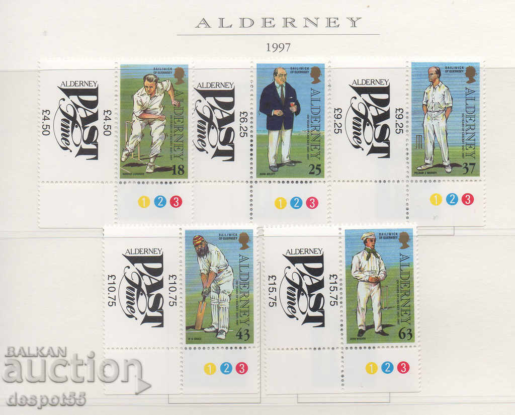 1997. Alderney. Cricket.