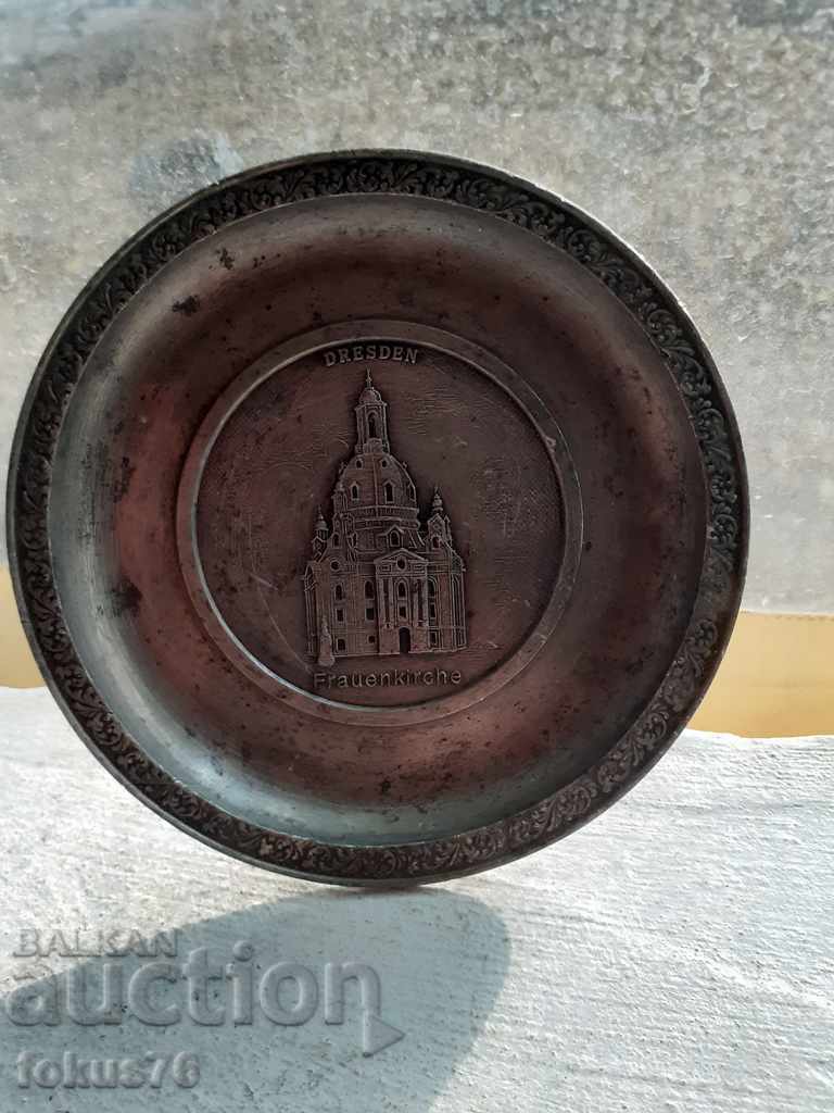 Tin plate for wall Essingen 95% Stauien Zinn - 5 Tin plate for wall Essingen 95% Stauien Zinn - 5