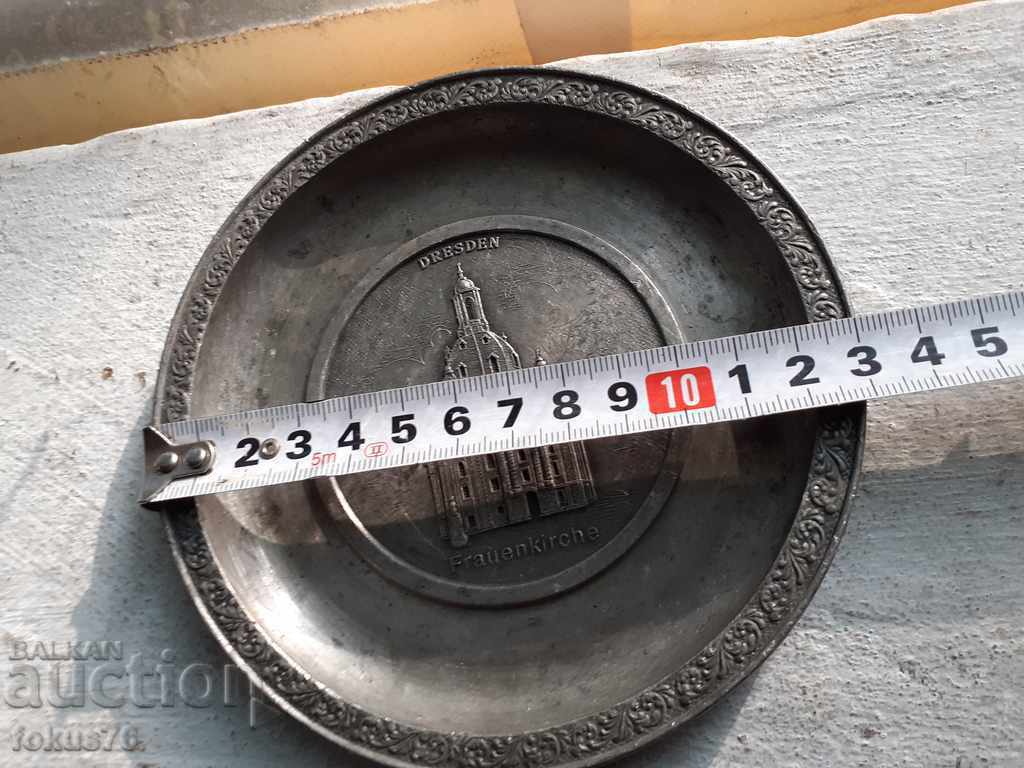 Tin plate for wall Essingen 95% Stauien Zinn - 6 Tin plate for wall Essingen 95% Stauien Zinn - 6