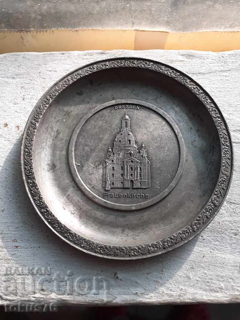 Tin plate for wall Essingen 95% Stauien Zinn