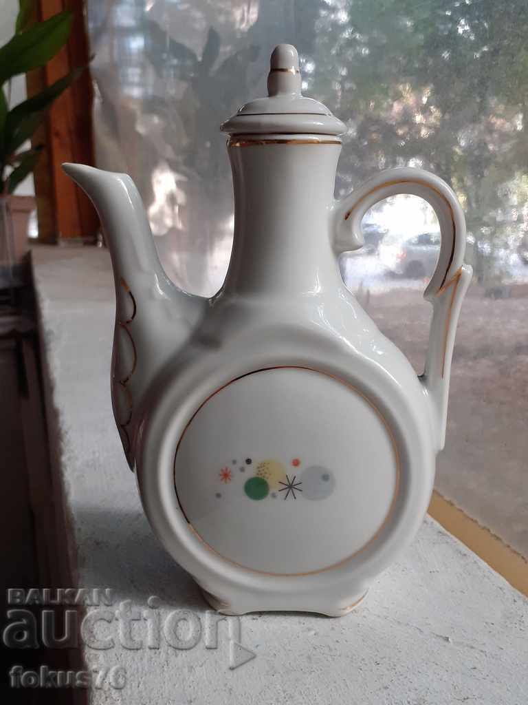 Bulgarian porcelain brduk brduche for brandy - 6