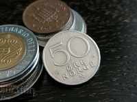 Monedă - Norvegia - 50 minereu 1979