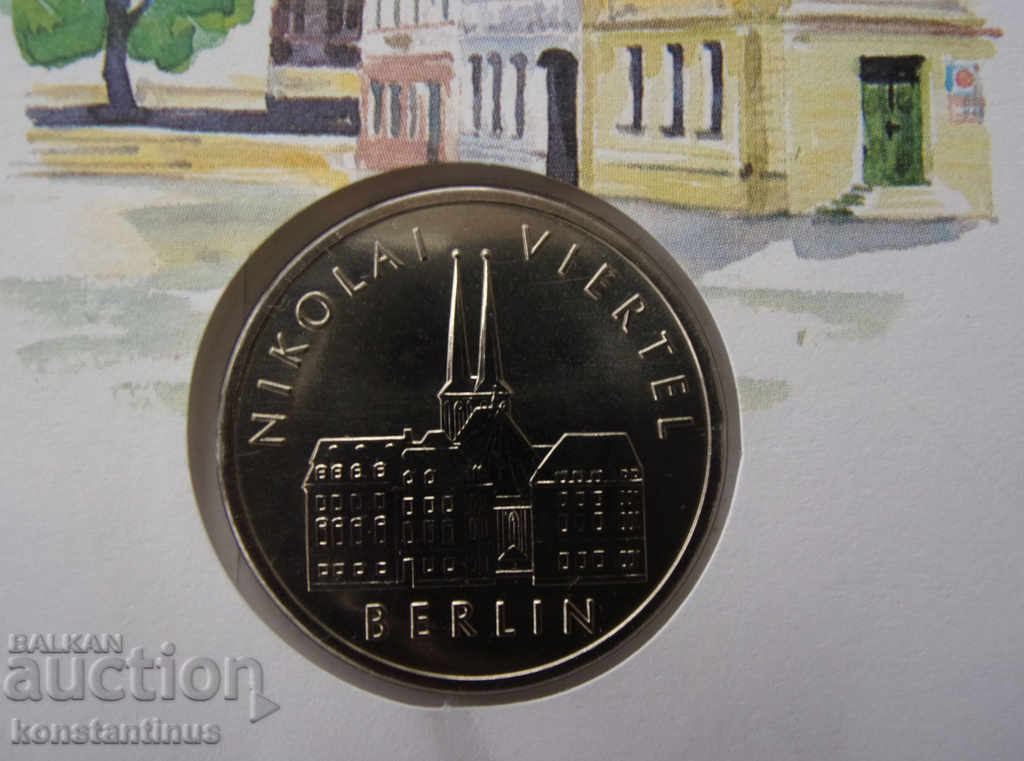 GDR NUMISBRIEFE 5 Mar 1987 UNC Rare with price € 12.78 | 25.00 BGN