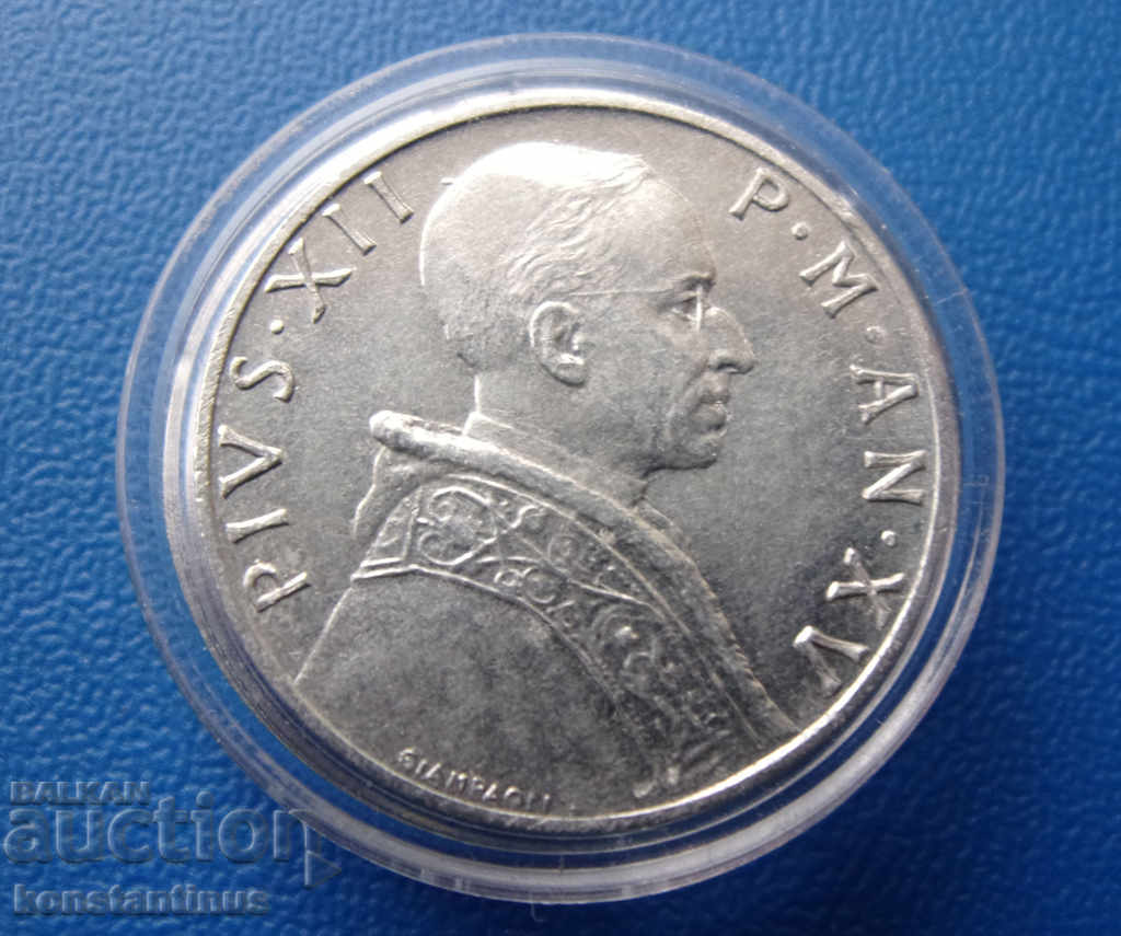 Vatican City 5 Pounds 1953 Rare with price € 7.67 | 15.00 BGN