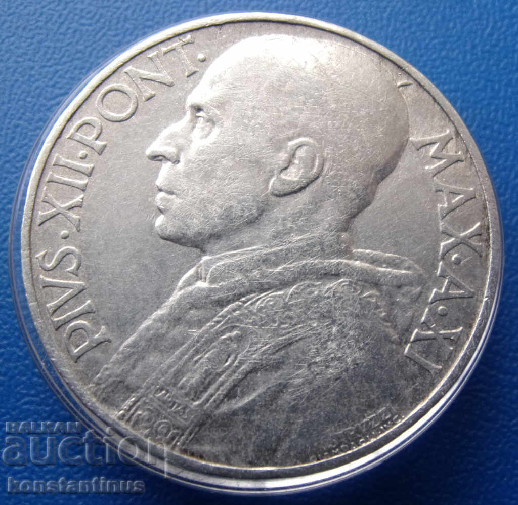 Vatican City 10 Pounds 1949 Rare with price € 17.90 | 35.01 BGN