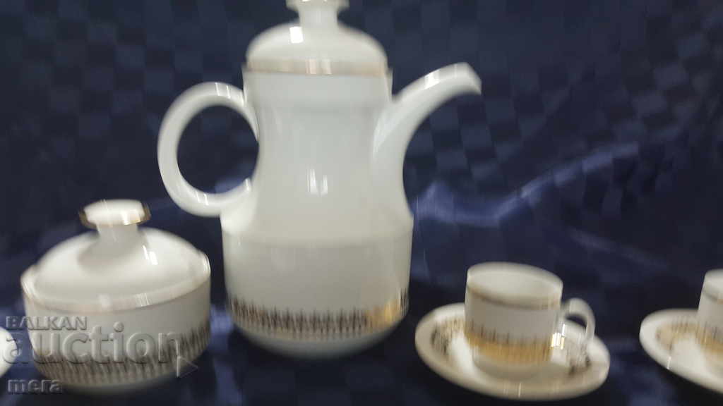 Порцеланов сервиз за кафе-Бавария с цена 85.00 лв. | € 43.46 Порцеланов сервиз за кафе-Бавария с цена 85.00 лв. | € 43.46