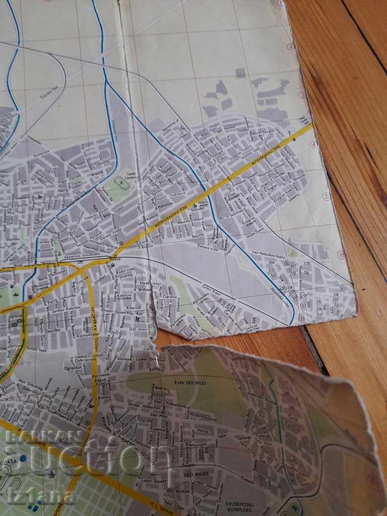 Harta veche a Sofiei - 5 Harta veche a Sofiei - 5