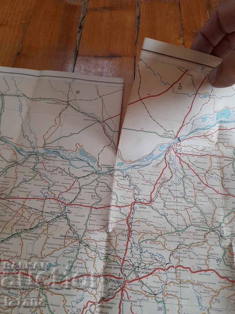 Παράδοση Παλαιός οδικός χάρτης της Βουλγαρίας