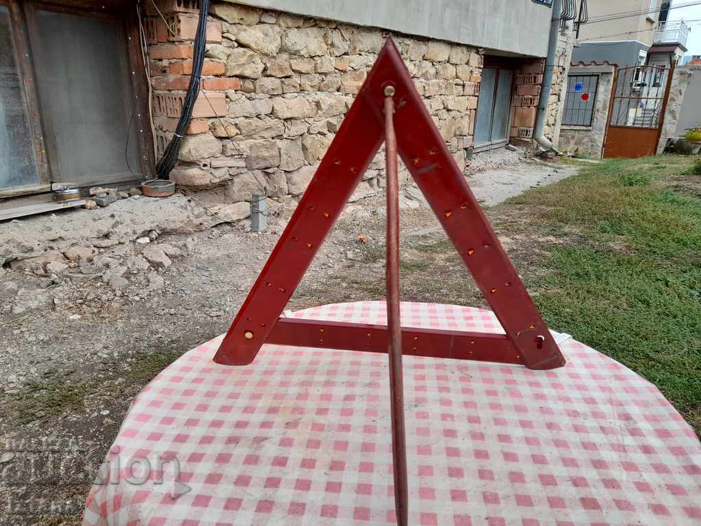 Old car emergency triangle - 6