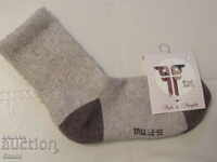 Woolen socks from Mongolia, size 35-37,100% organic wool