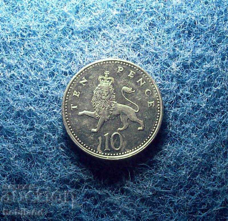 10 pence-England 2007