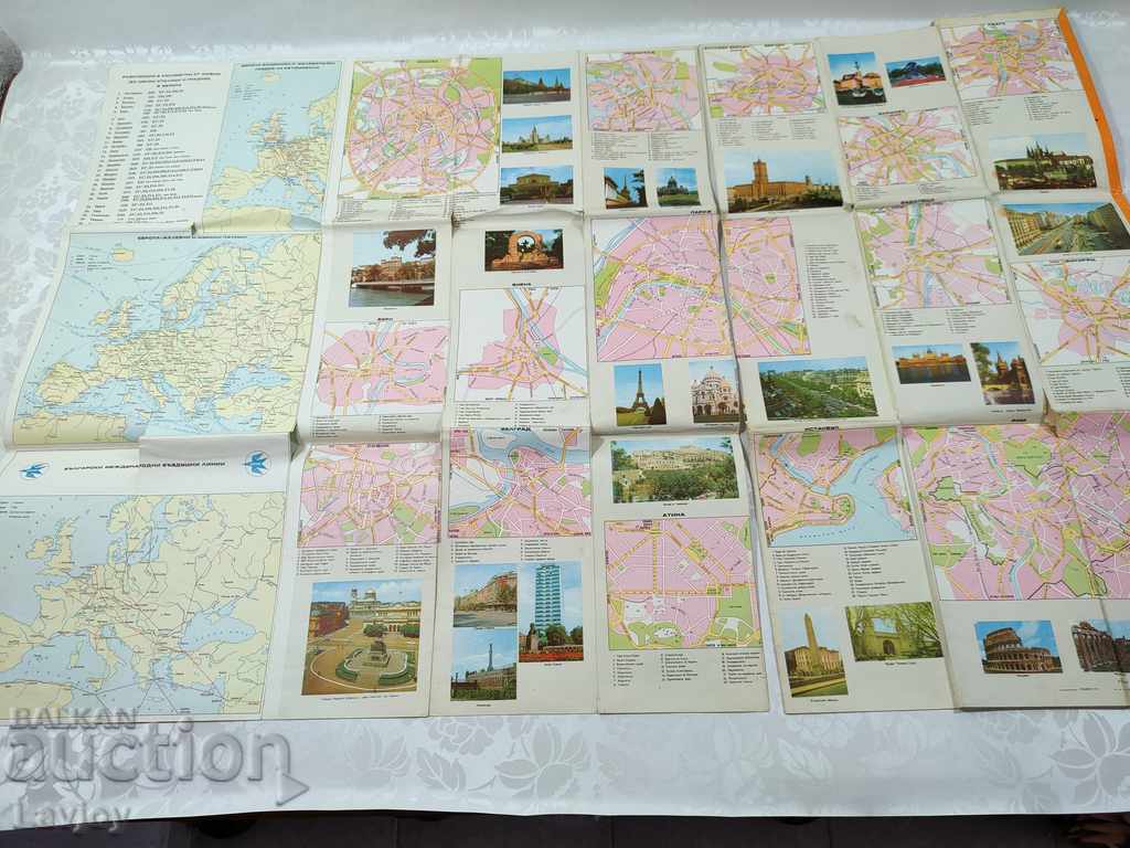 Retro road map of Europe - 5 Retro road map of Europe - 5